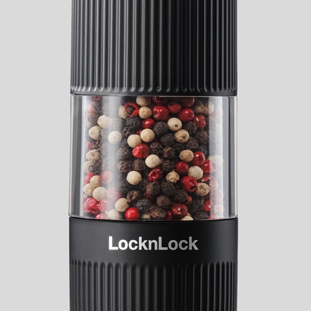 Máy xay muối và tiêu LocknLock một chạm 2 màu (Trắng, Đen) - CKO118, , large image number 3